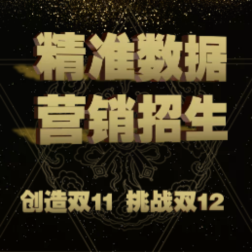 精準(zhǔn)數(shù)據(jù)營(yíng)銷招生