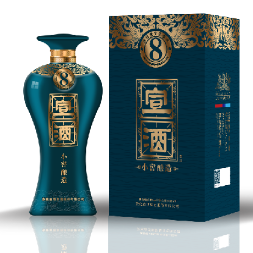宣酒8 朋友圈廣告示例