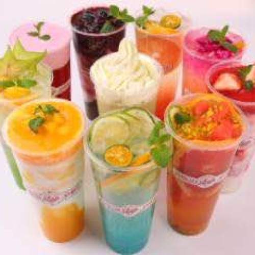 浪漫雪奶茶店