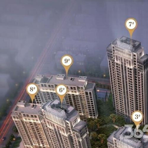 外灘府1#棟采光實景圖