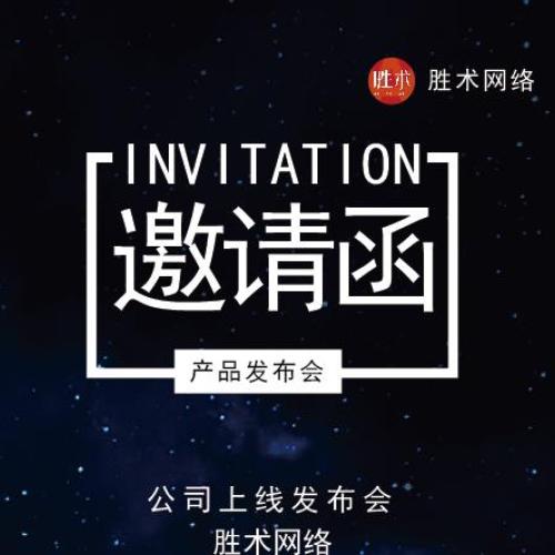 勝術網絡公司上線發(fā)布會