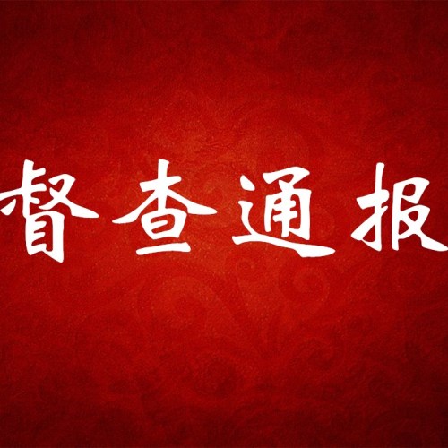督查通報（第二十四期）