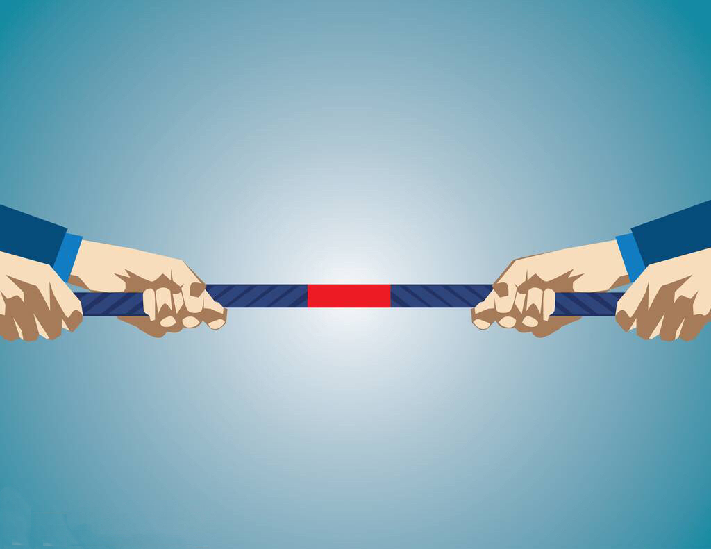 “凝聚产生力量 · 快乐源自团队”正方城建员工拔河比赛