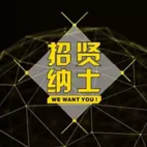 黑金科技炫酷招聘公司招聘校園招聘