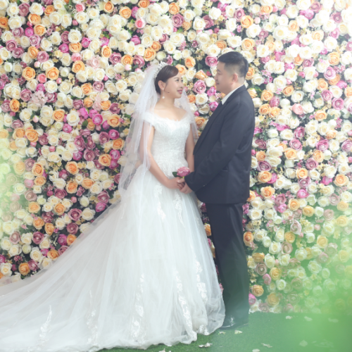 張長功?邱艷輝婚禮請帖