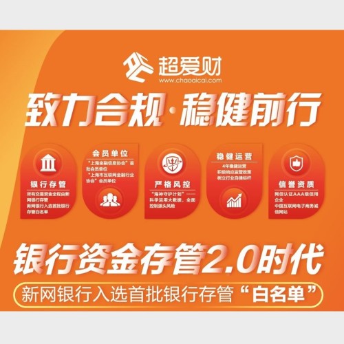 超愛財，引領合規(guī)新階段|存管白名單，完成自查工作