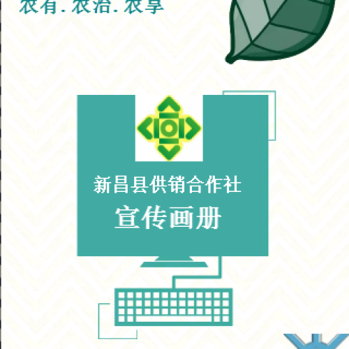 新昌縣供銷社宣傳畫冊