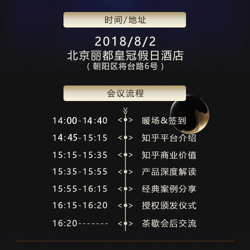 “知識賦能點石成金”知乎營銷會歡迎你！