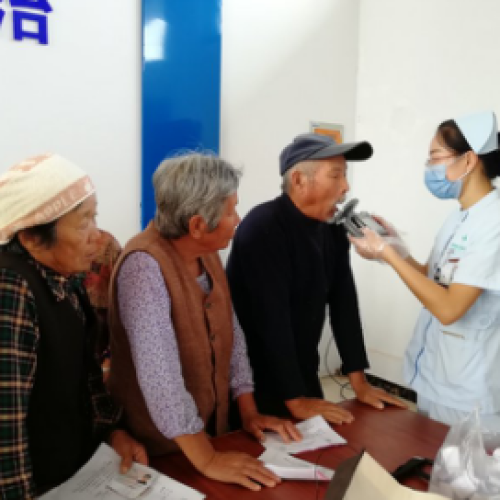 山东慢病防治工作站在开展“哮喘病日”活动