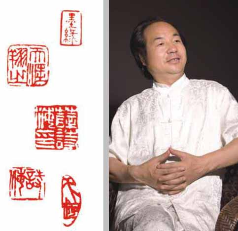 著名书画家薛诗海
