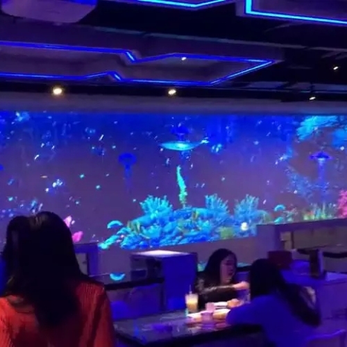 3D全息沉浸式時尚餐廳海洋系