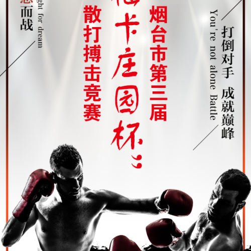 “梅卡莊園杯”散打搏擊聯(lián)賽邀請(qǐng)函