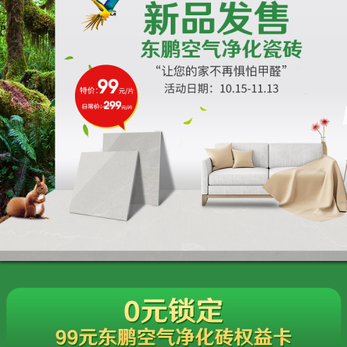 99元抢空气净化砖
