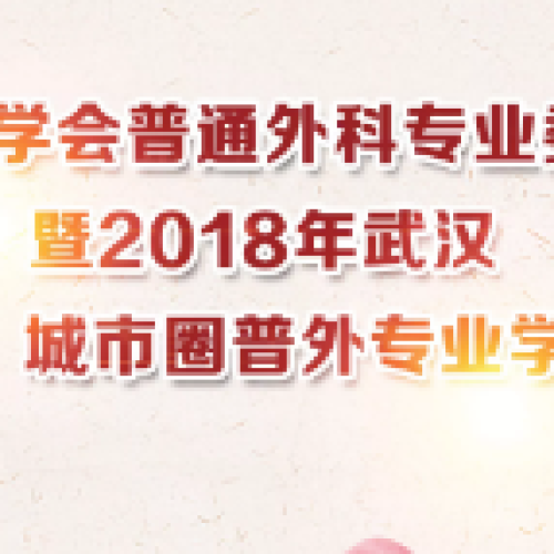 [副本]2018年武漢“1+8”城市圈普外專業(yè)學(xué)術(shù)年會