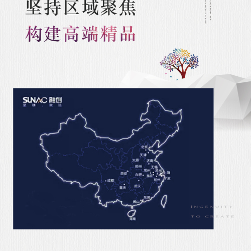 融创精彩汇·融创版图