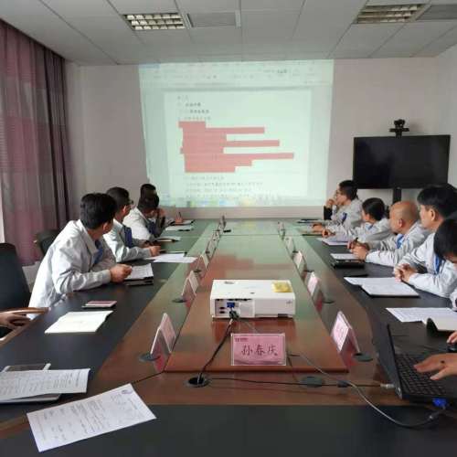 万达电子科技“省长质量奖迎审资料安排及部署”专题会议