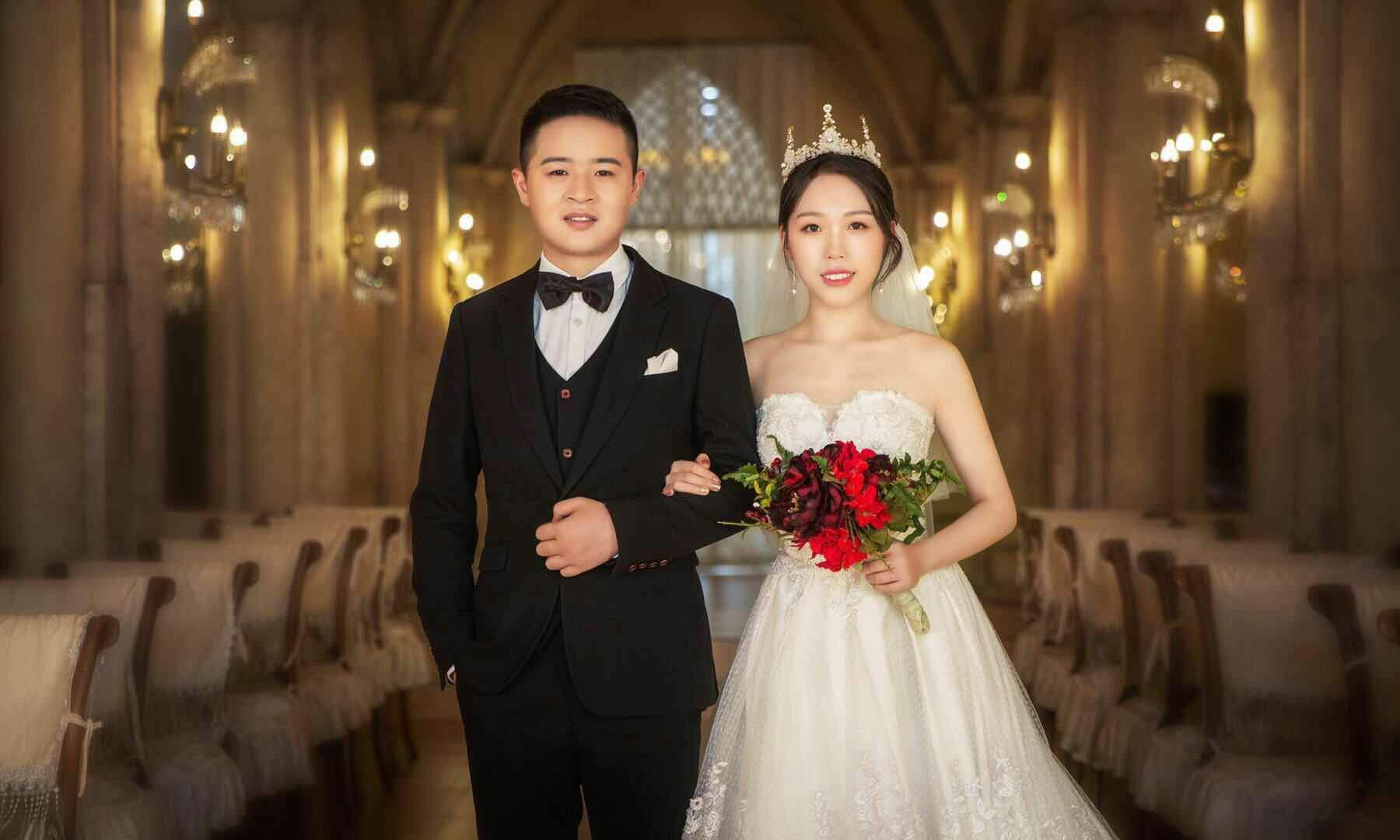 女儿女婿结婚庆典