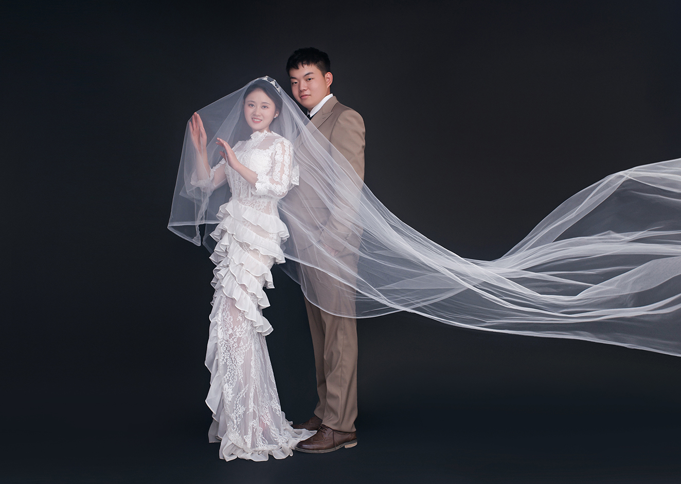 张恒 田明辉 婚礼邀请函