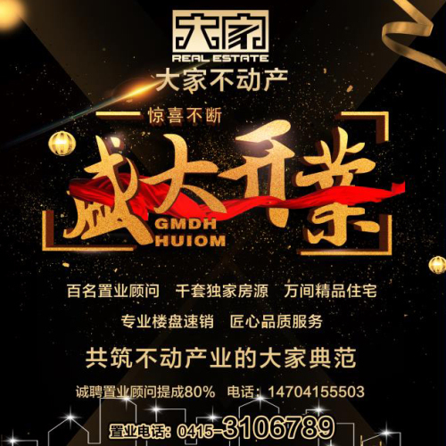 大家不动产盛大开业